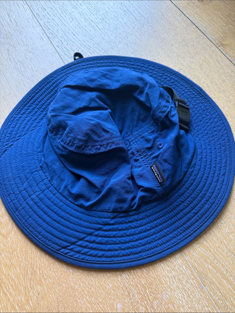 Patagonia Kids Royal Blue Wide Brim Sun Hat